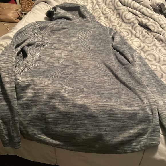 Nike Hoodie Mens Large Dri-Fit Full Zip Gray Training Long Sleeve Running size L - Picture 8 of 8